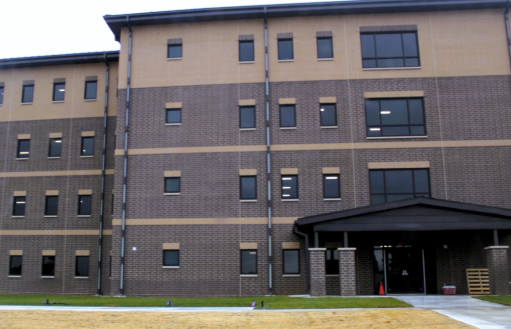 Fort McCoy’s South Barracks Project edges closer to completion; project now past 90 percent done