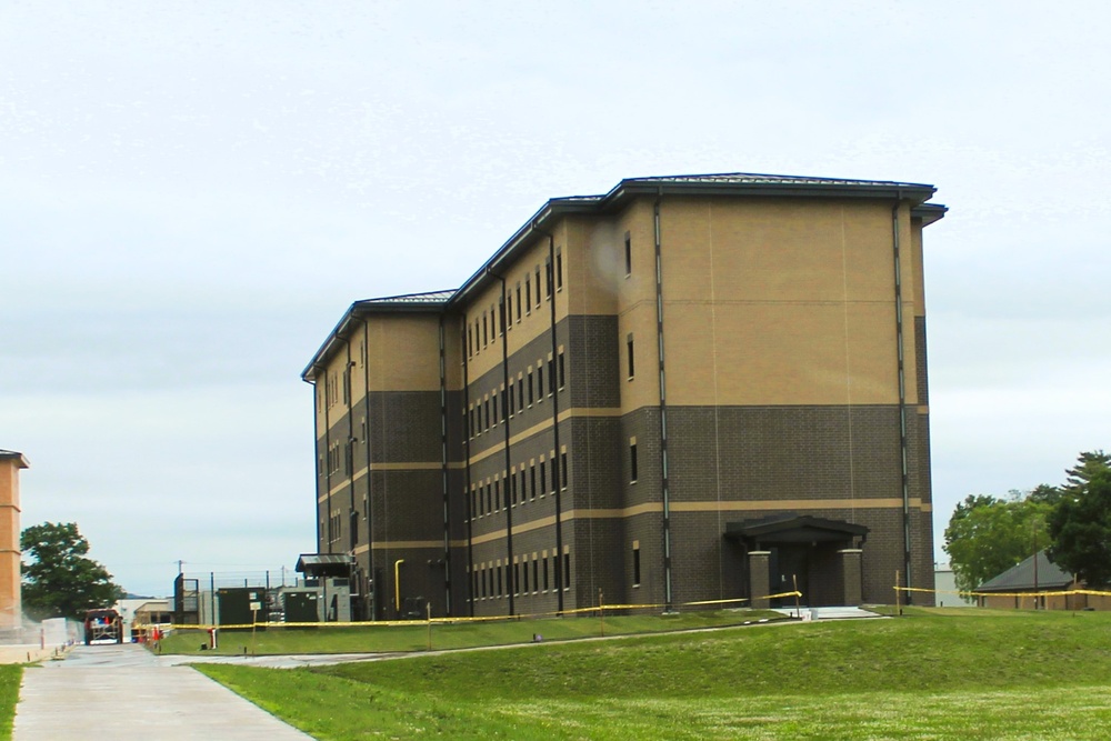 Fort McCoy’s South Barracks Project edges closer to completion; project now past 90 percent done