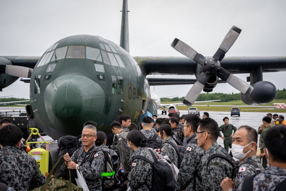Japan Air Self-Defense Force arrives for Red Flag-Alaska 25-2