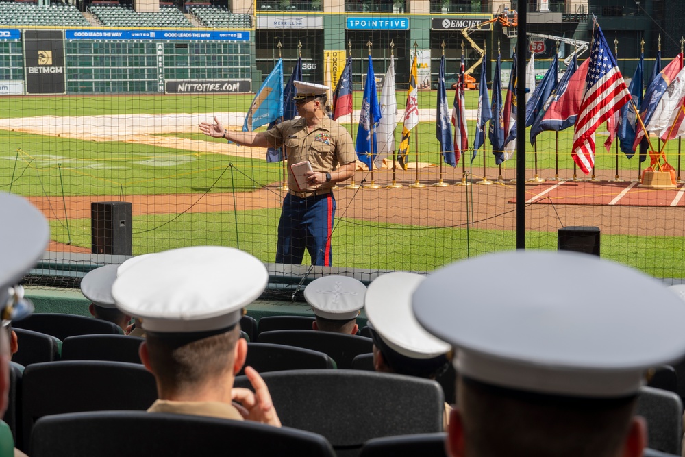RS Houston Change of Command Ceremony