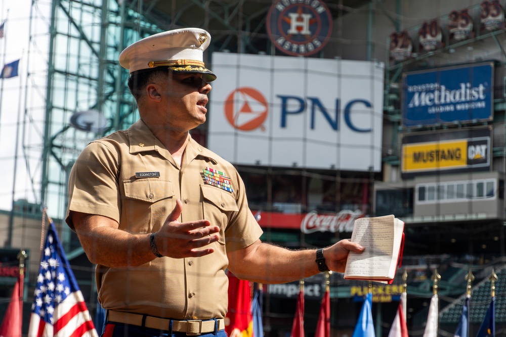 RS Houston Change of Command Ceremony