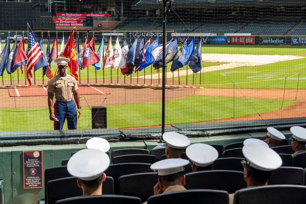 RS Houston Change of Command Ceremony