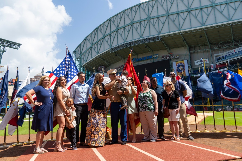 RS Houston Change of Command Ceremony