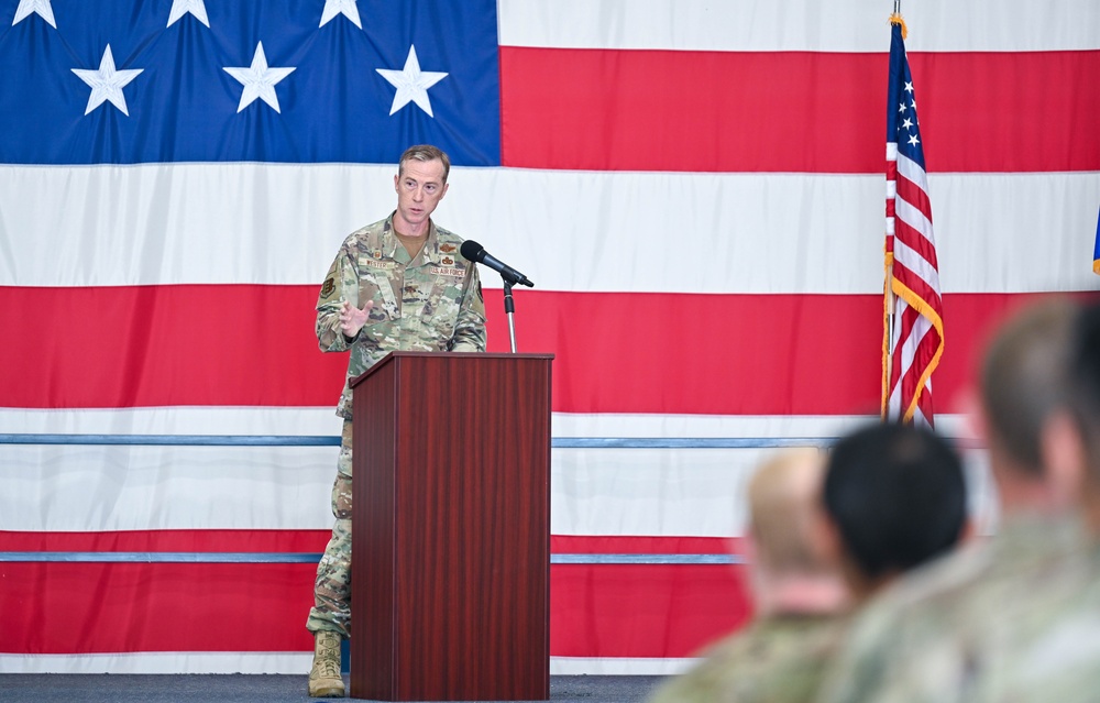 37th Bomber Generation Squadron welcomes new commander