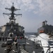 USS Milius conducts operations in the U.S. Central Command area of responsibility as part of the Carl Vinson Carrier Strike Group