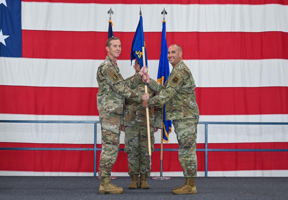 37th Bomber Generation Squadron welcomes new commander