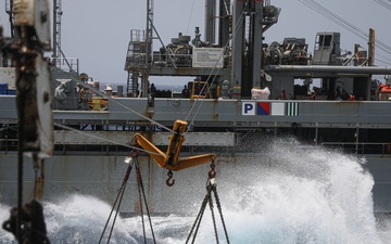 USS Milius conducts operations in the U.S. Central Command area of responsibility as part of the Carl Vinson Carrier Strike Group