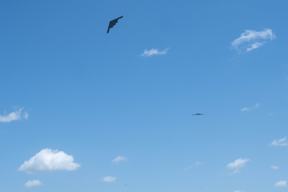 The B-2 Spirit supports Operation MIDNIGHT HAMMER