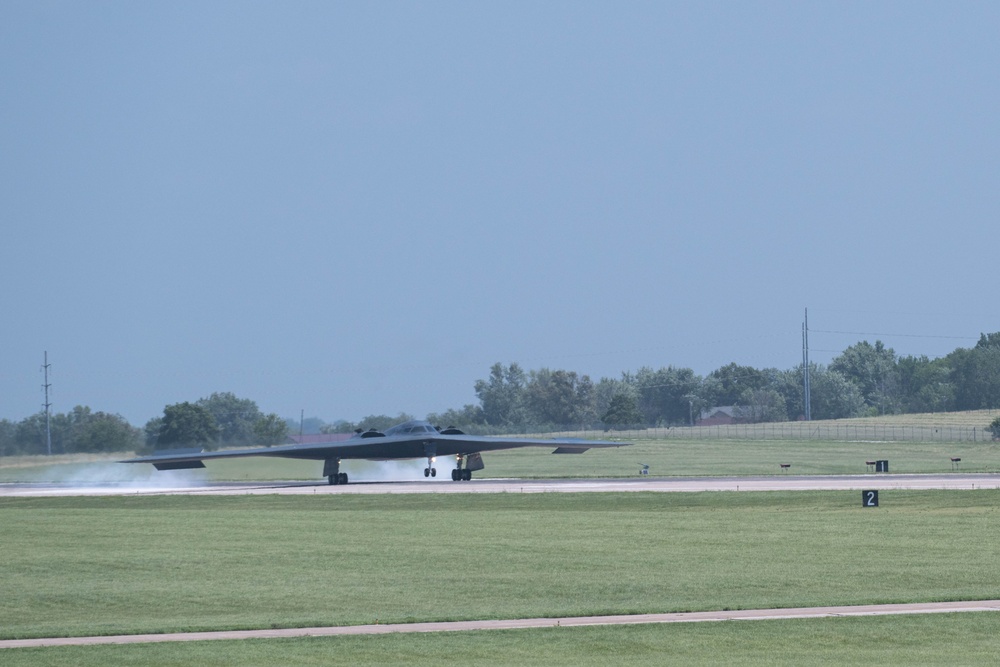 The B-2 Spirit supports Operation MIDNIGHT HAMMER