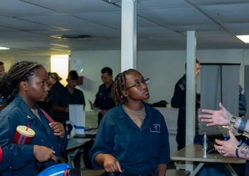 USS Bataan Hosts College Fair