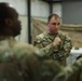U.S. Army Maj. Michael Mulligan, III Armored Corps future operations planner conducts planning during Warfighter Exercise 25-4