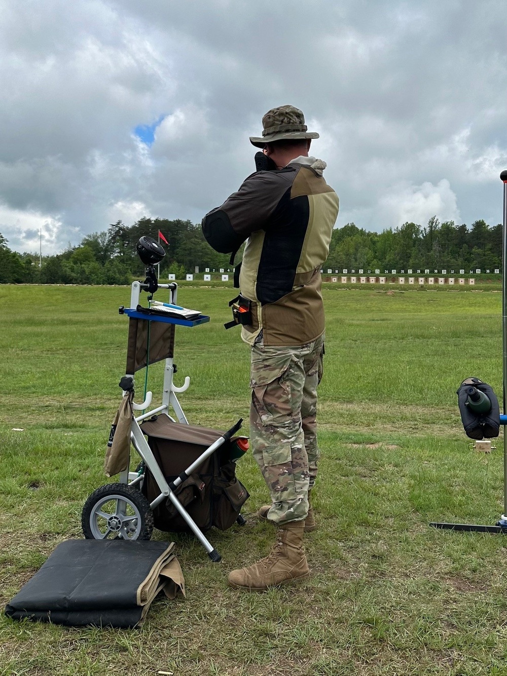 Army entomologist hits mark during Interservice Rifle Match on Marine Corps Base Quantico
