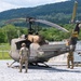 28th ECAB airlifts decommissioned Huey from mountaintop