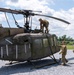 28th ECAB airlifts decommissioned Huey from mountaintop