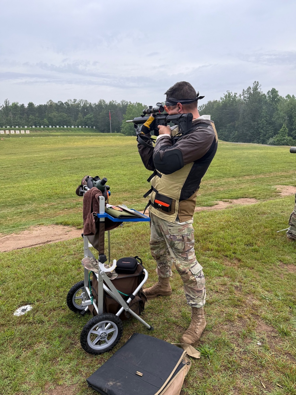 Army entomologist hits mark during Interservice Rifle Match on Marine Corps Base Quantico