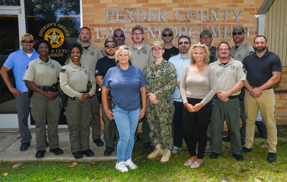 Naval Medical Center Camp Lejeune teaches 'Stop the Bleed' techniques to law enforcement