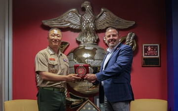 ROK Marines Visit Marine Corps Recruiting Command