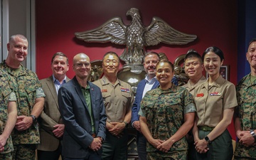 ROK Marines Visit Marine Corps Recruiting Command