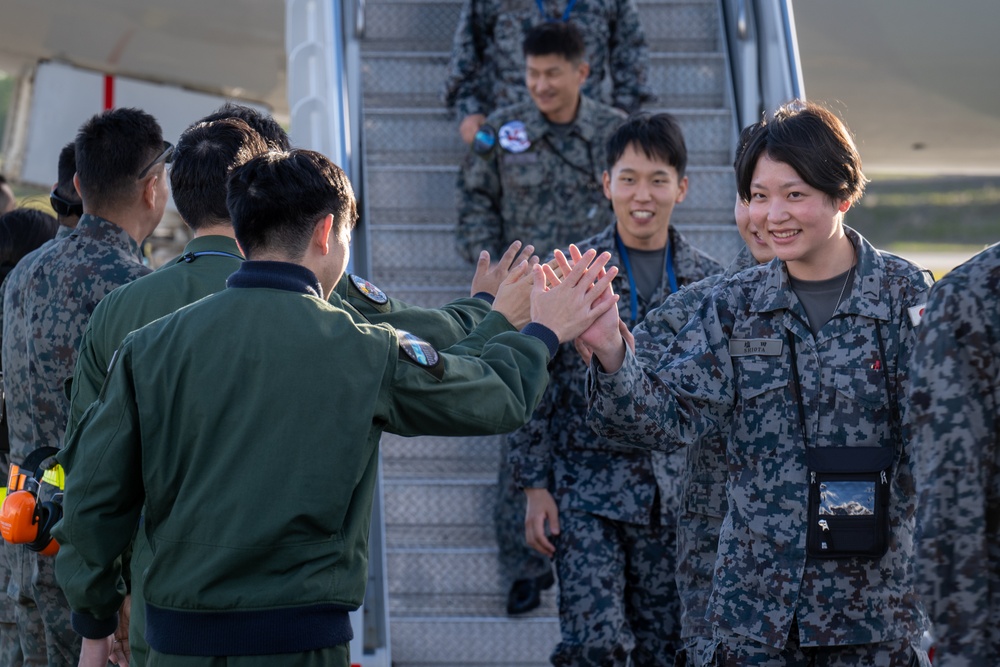 JASDF E-767 arrives for Red Flag-Alaska 25-2