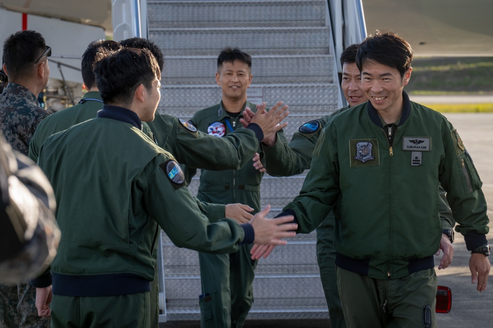 JASDF E-767 arrives for Red Flag-Alaska 25-2