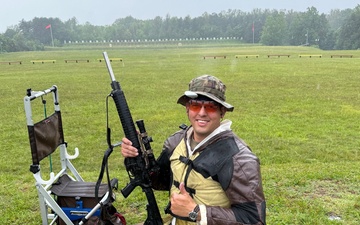 Army entomologist hits mark during Interservice Rifle Match on Marine Corps Base Quantico