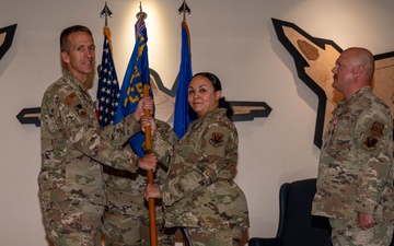 325th CS Change of Command Ceremony