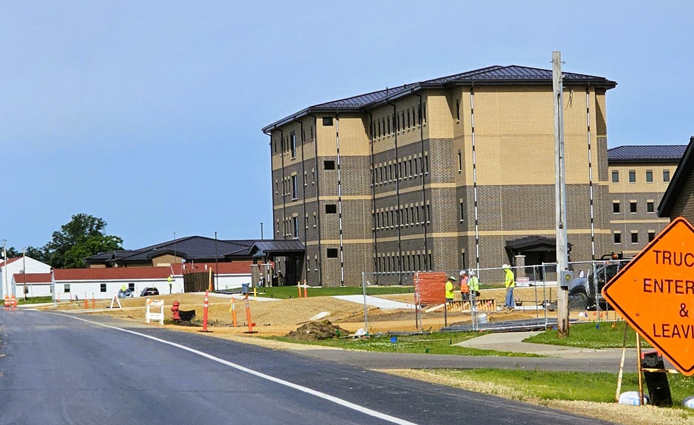 Fort McCoy’s South Barracks Project edges closer to completion; project now past 90 percent done