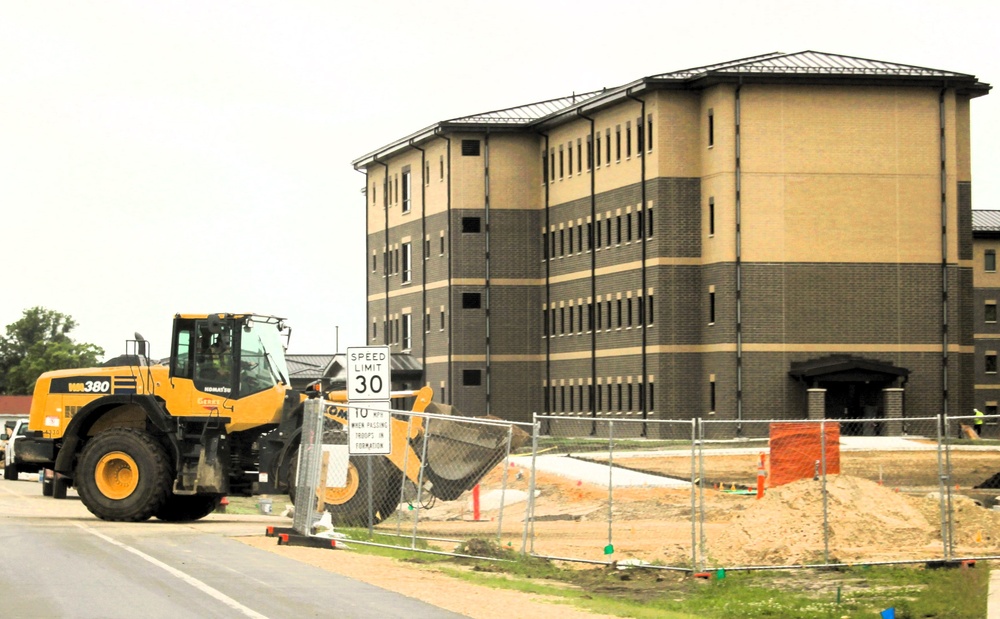 Fort McCoy’s South Barracks Project edges closer to completion; project now past 90 percent done