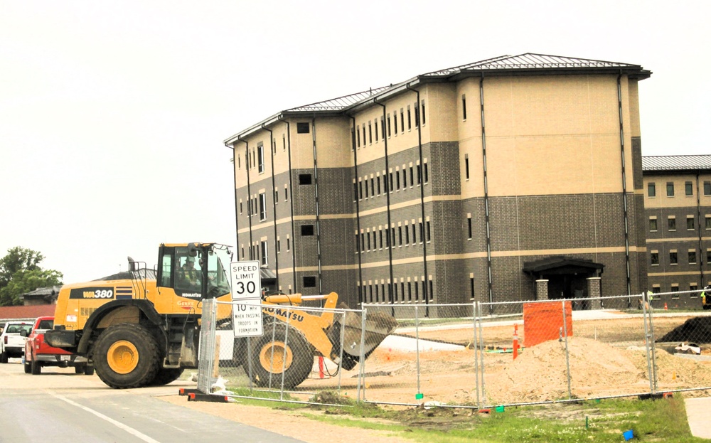 Fort McCoy’s South Barracks Project edges closer to completion; project now past 90 percent done