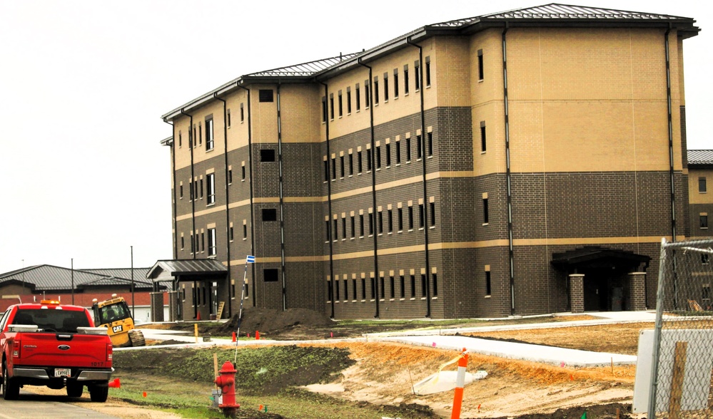 Fort McCoy’s South Barracks Project edges closer to completion; project now past 90 percent done