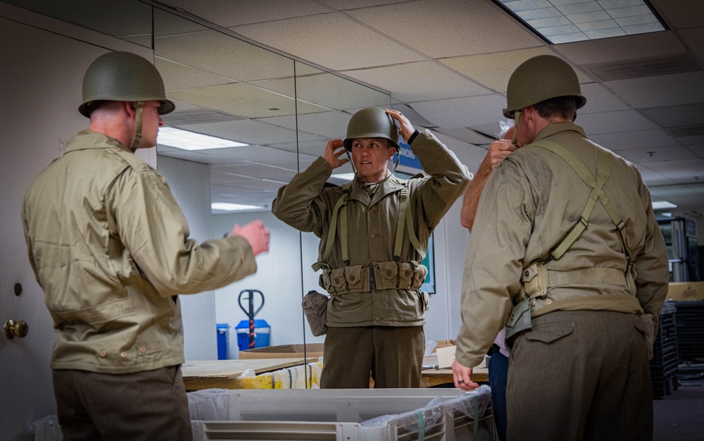 250th Army Birthday parade: WWII Uniforms