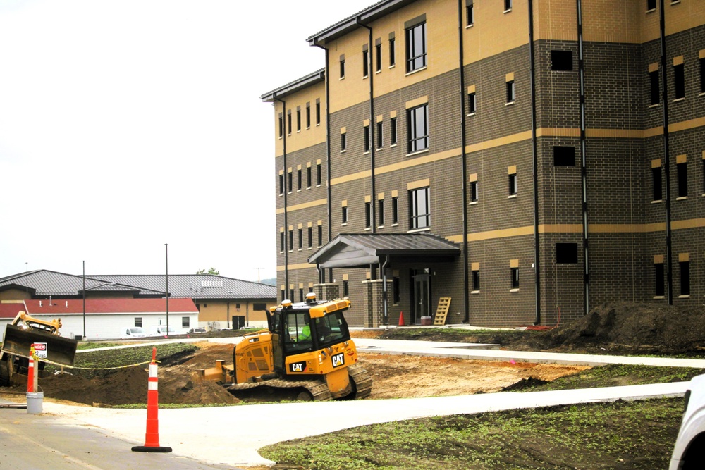Fort McCoy’s South Barracks Project edges closer to completion; project now past 90 percent done