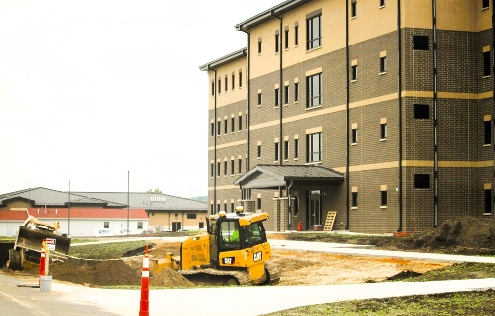 Fort McCoy’s South Barracks Project edges closer to completion; project now past 90 percent done