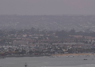 USS Gabrielle Giffords Departs Naval Base San Diego