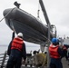 USS Sampson conducts routine operations