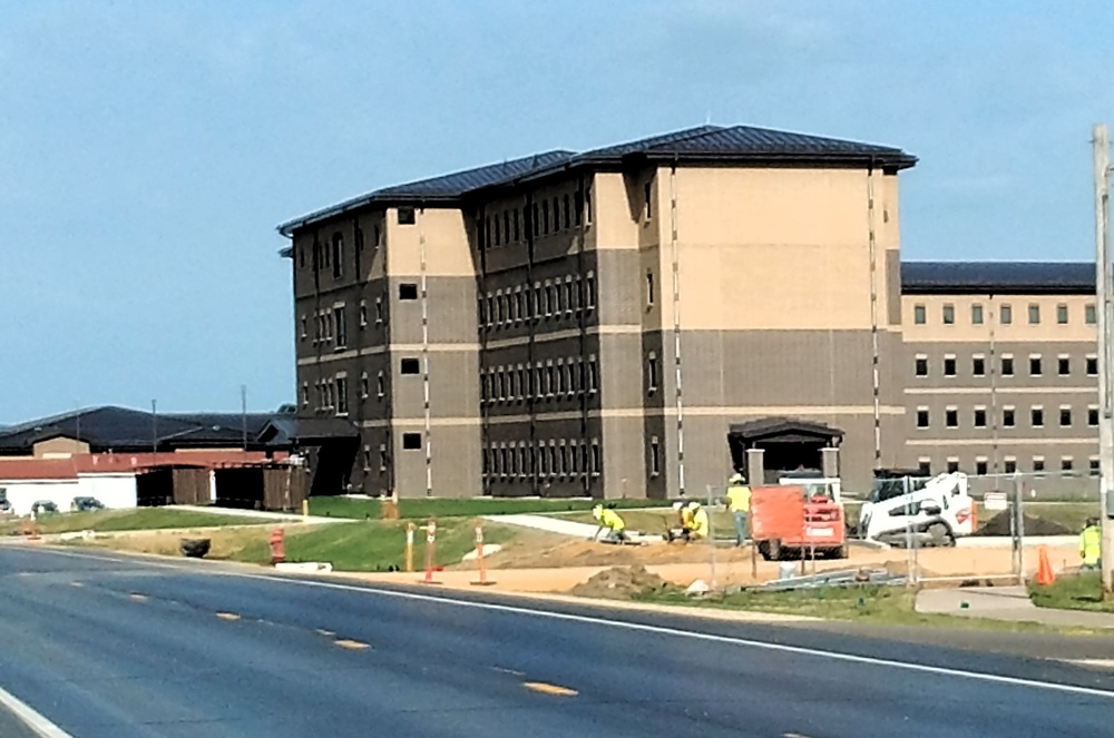 Fort McCoy’s South Barracks Project edges closer to completion; project now past 90 percent done