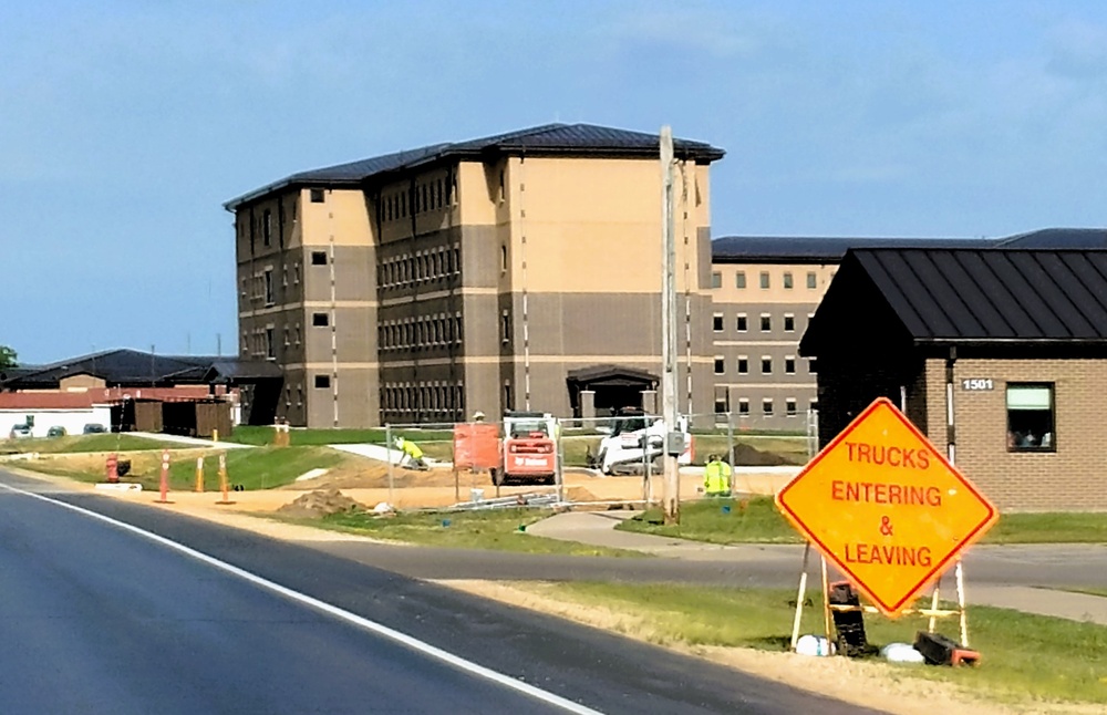Fort McCoy’s South Barracks Project edges closer to completion; project now past 90 percent done