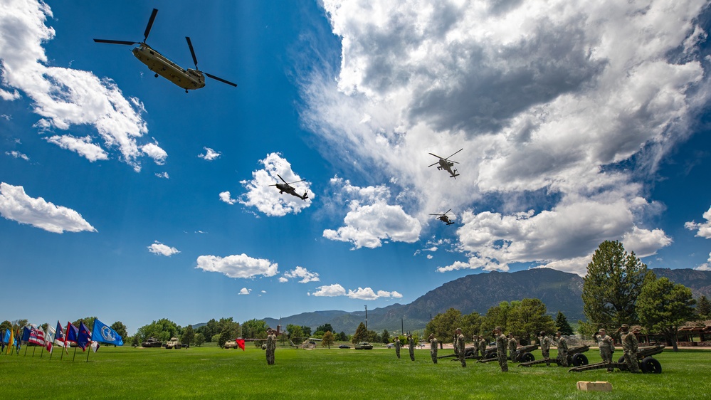 4th Combat Aviation Brigade Change of Command