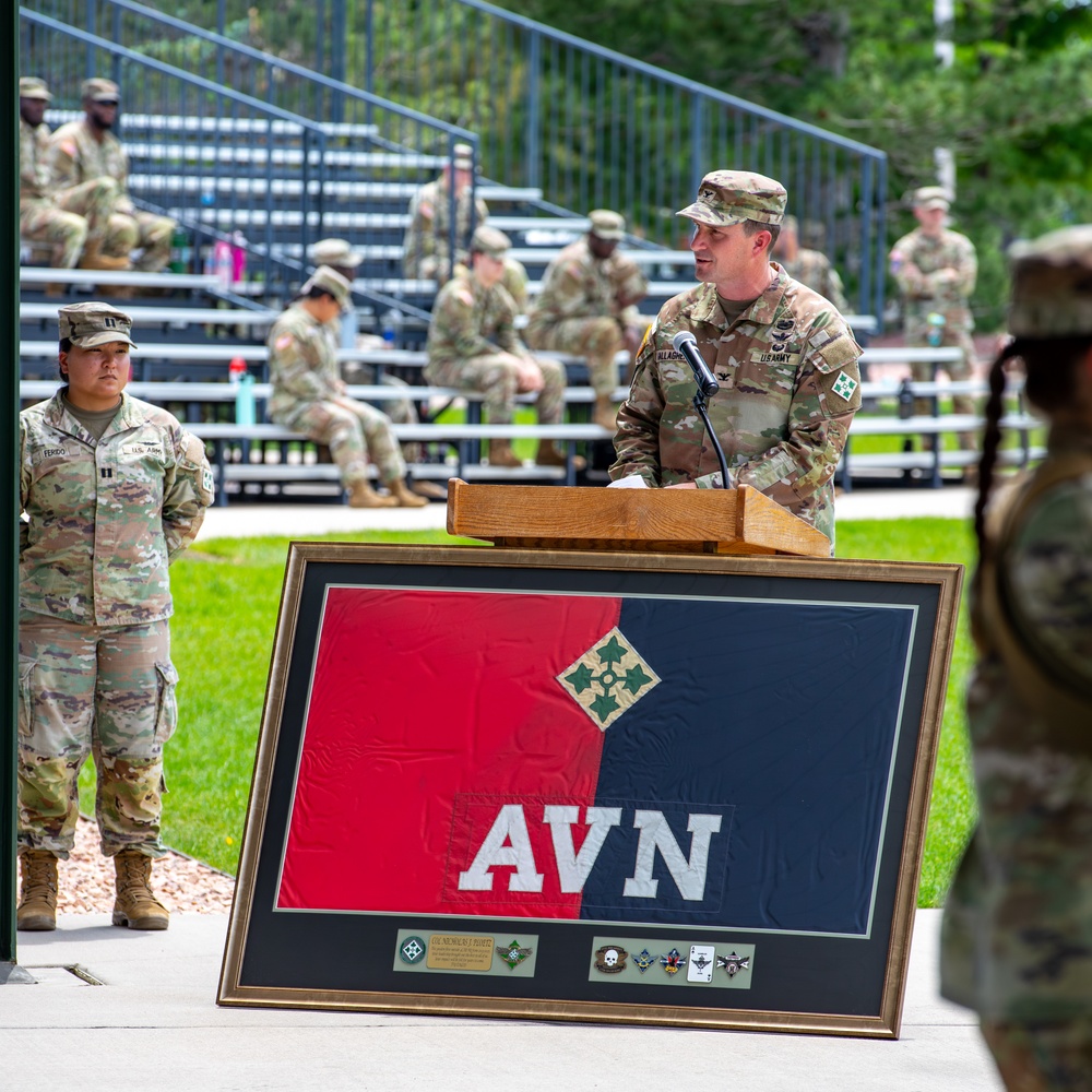 4th Combat Aviation Brigade Change of Command
