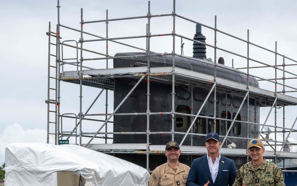 Senator Tim Sheehy of Montana Tours USS Montana in Pearl Harbor