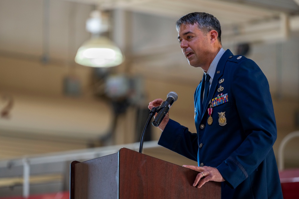 49th Civil Engineer Squadron change of command