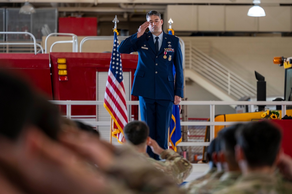 49th Civil Engineer Squadron change of command