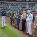Service Members Throw First Pitch at Cheney Stadium