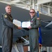 60th AES change of command ceremony