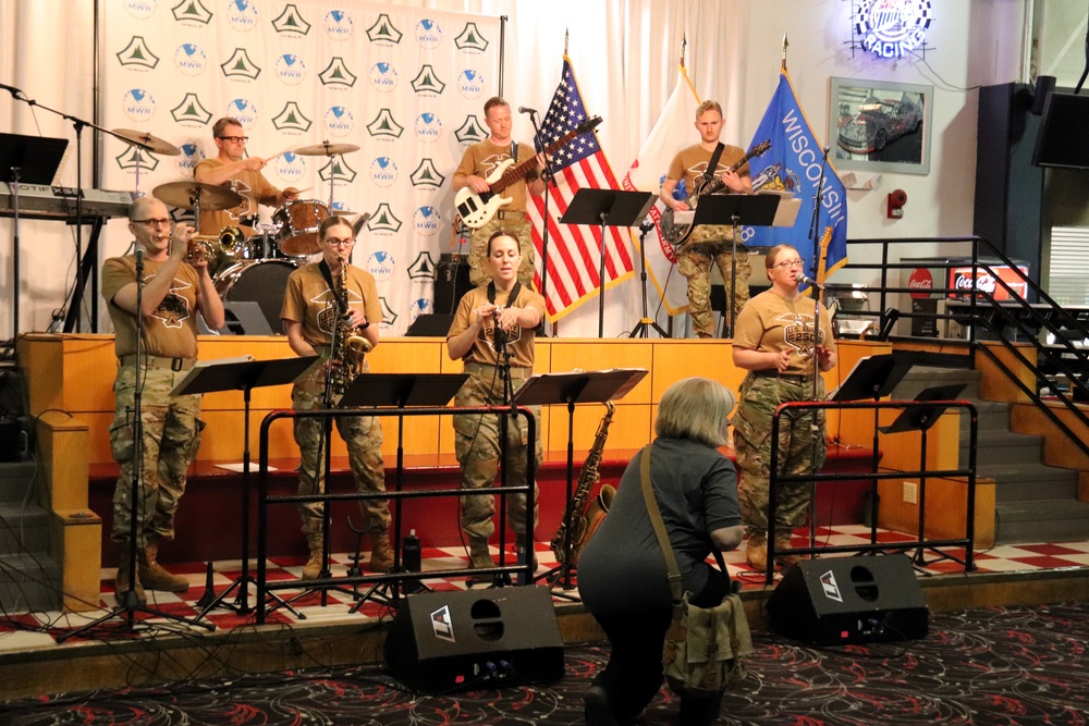 204th Army Band entertains hundreds during 250th Army Birthday Celebration at Fort McCoy