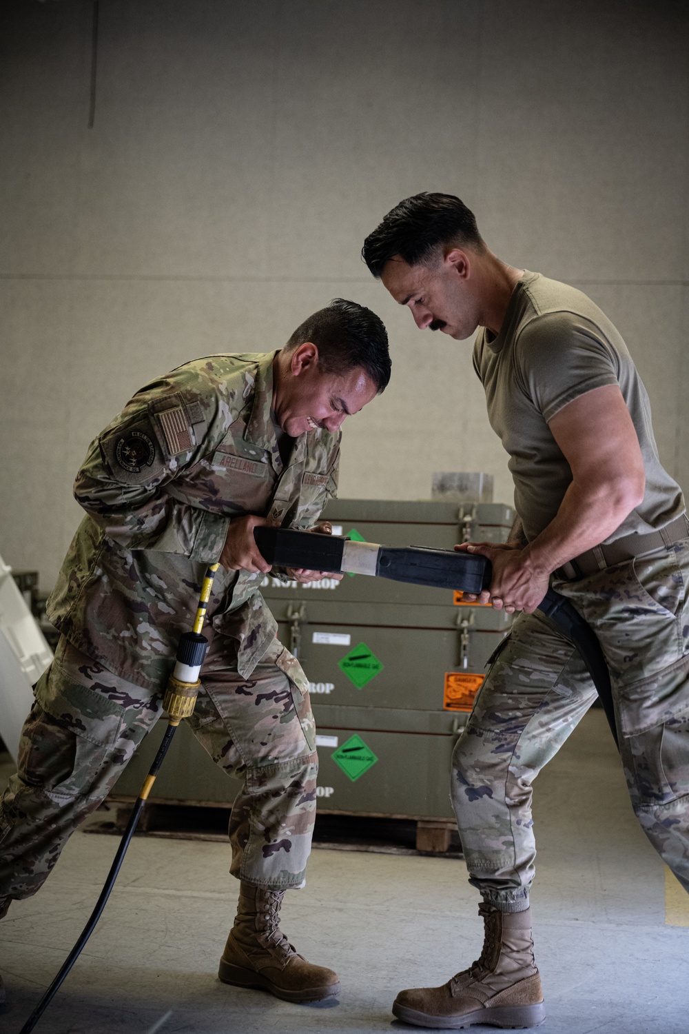 Munitions Systems Specialists Assemble GBU-38
