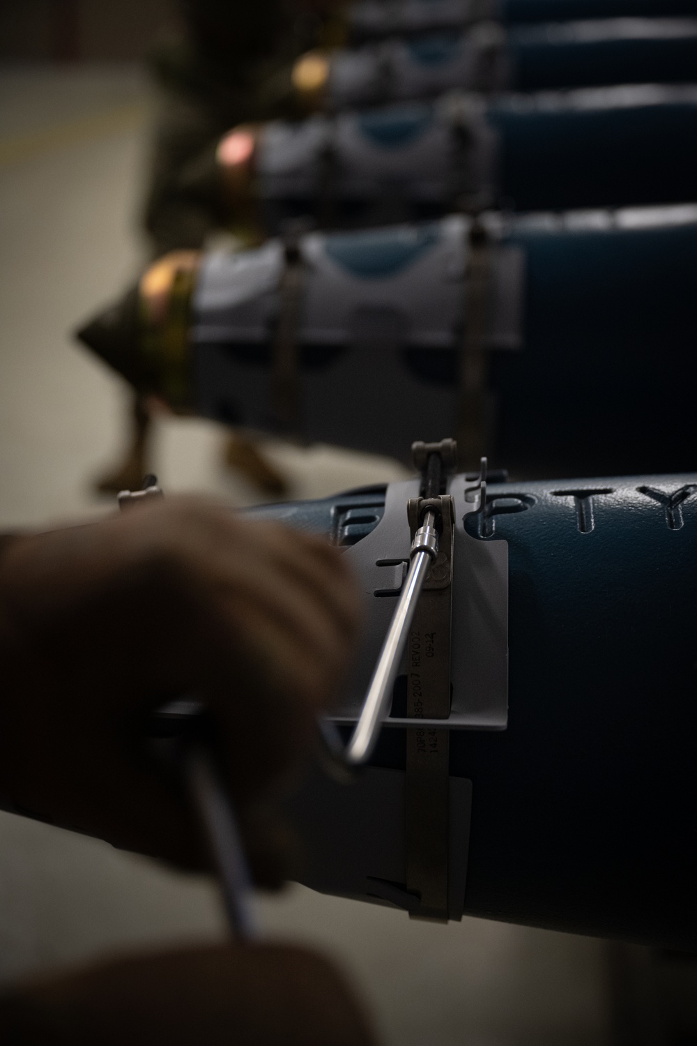 Munitions Systems Specialists Assemble GBU-38