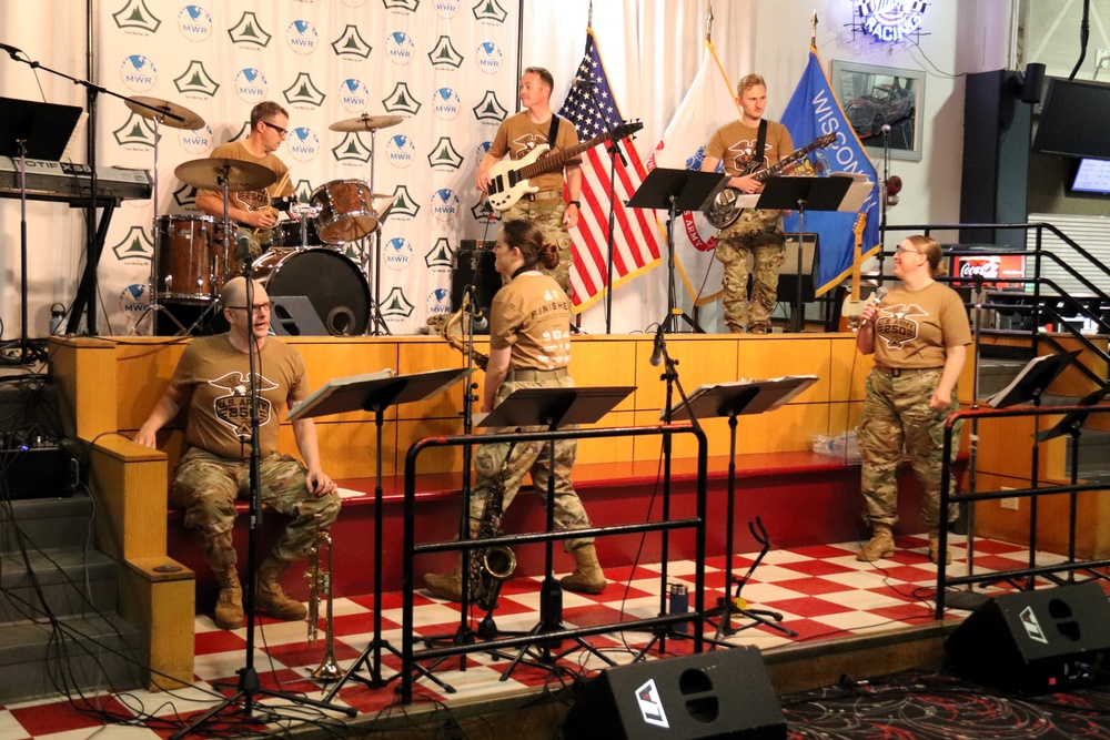 204th Army Band entertains hundreds during 250th Army Birthday Celebration at Fort McCoy