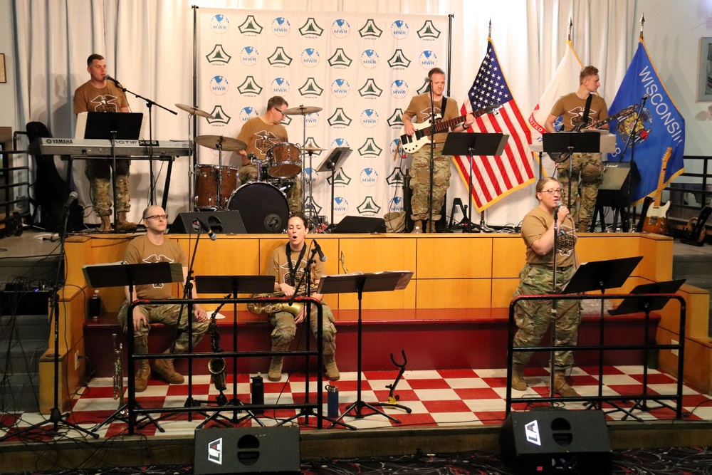 204th Army Band entertains hundreds during 250th Army Birthday Celebration at Fort McCoy