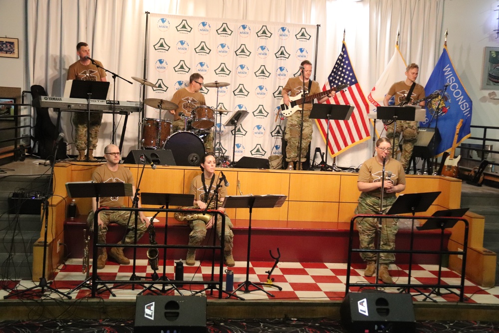 204th Army Band entertains hundreds during 250th Army Birthday Celebration at Fort McCoy